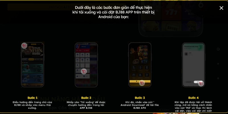 Tải app BJ88 về máy điện thoại Android dễ dàng